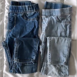H&M Pull On Jeggings 2 Pack - Size 4-5